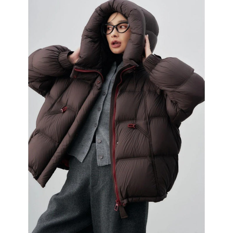 Ultra Warm Women s Hooded Puffer Jacket Stylish Winter coat