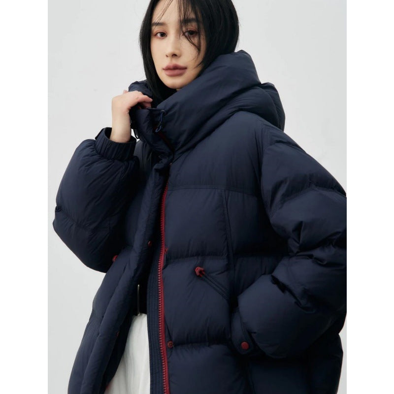Women s Fashion Hooded Warm Short Winter Jacket